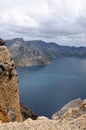 Tianchi lake Royalty Free Stock Photo