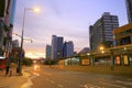 Tianhelu street at dawn