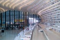 The Tianjin Binhai library in Tianjin, China