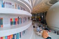 The Tianjin Binhai Library in Tianjin, China