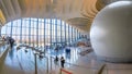 The Tianjin Binhai Library in Tianjin, China