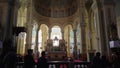 People visiting St. Joseph Cathedral, also Xikai Church, Tianjin, China