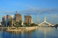 Tianjin City Landscape-Tianjin Eye Ferris wheel Royalty Free Stock Photo