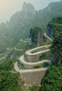 Tianmen Shan Big Gate Road at Tianmen Mountain