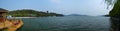 Tianmu Lake Panorama Royalty Free Stock Photo