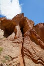 Tianshan Grand Canyon in sunny day Royalty Free Stock Photo