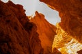 Tianshan grand canyon national geological park Royalty Free Stock Photo