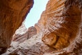 Tianshan Grand Canyon in sunny day Royalty Free Stock Photo