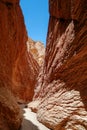 Tianshan Grand Canyon in sunny day Royalty Free Stock Photo