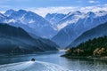 Tianshan Mountains Tianchi lake