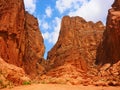 Tianshan Mysterious Grand Canyon entrance,Xinjiang,Uygur Zizhiqu, China Royalty Free Stock Photo