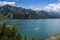 Tianshan Tianchi scenery Royalty Free Stock Photo