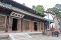 TIANSHUI, CHINA - OCT 8 2014: Fuxi Temple. a famous Temple in Ti Royalty Free Stock Photo
