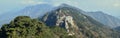 Tiantai TempleÃÂ´s Daxiong Baodian, Treasure Hall of the Great Hero, at Mount Jiuhua, Nine Glorious Mountains Royalty Free Stock Photo