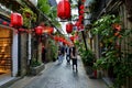 Tianzifang, vibrant street in Shanghai