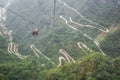 Tianmen Mountain cableway
