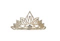 Tiara or crown or diadem isolated Royalty Free Stock Photo