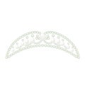 Tiara princess, shiny royal luxury accessory design