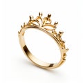 Tiara Ring 18k Gold - Exquisite Crown-inspired Jewelry