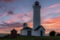 Tibbetts Point Light in New York Royalty Free Stock Photo