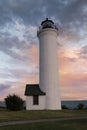 Tibbitts Point Lighthouse in New York Royalty Free Stock Photo