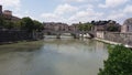 Tiber river in Rome