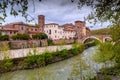 Tiber River Rome, Italy Royalty Free Stock Photo