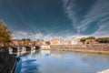 Tiber River Rome, Italy Royalty Free Stock Photo