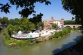 Tiber River Rome Italy Royalty Free Stock Photo