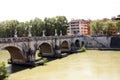 The Tiber River Rome Italy