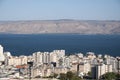 Tiberias and the Sea of Galilee Royalty Free Stock Photo