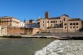 Tiberina Island in Rome, Italy