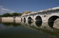 The Tiberius Bridge Royalty Free Stock Photo