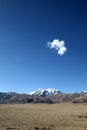 Tibet altiplano Royalty Free Stock Photo