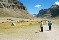 Tibet, beginning of kora. Royalty Free Stock Photo