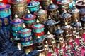Tibet Bells and Buddhas Royalty Free Stock Photo