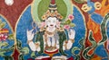 Tibet bodhisattva painting Royalty Free Stock Photo