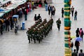 Tibet force Royalty Free Stock Photo