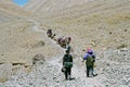 Tibet, Kora around Mt. Kailash Royalty Free Stock Photo