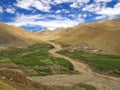 Tibet landscape Royalty Free Stock Photo