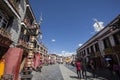 Tibet Lhasa barkhor Royalty Free Stock Photo