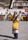 Tibet - Lhasa - Chinese Buddhist Royalty Free Stock Photo