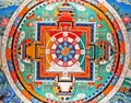 Tibet mandala artwork