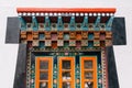 Tibet monastery Window Royalty Free Stock Photo