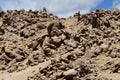 Tibet, mythical stone character created by nature