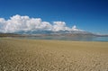 Tibet, Rakshas lake. Royalty Free Stock Photo