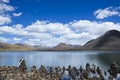 Tibet: sacred lake si jin la cuo