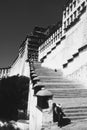 Tibet: Stairway to the Buddhist Monastry in Lhasa