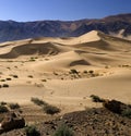 Tibet - Tibetan Plateau - Desert Sand Dunes Royalty Free Stock Photo