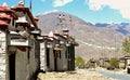 Tibet village Royalty Free Stock Photo